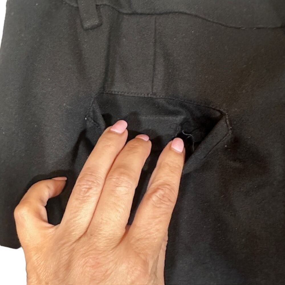 Cabi Black Simple Basic Workwear Formal Dress Pan… - image 7